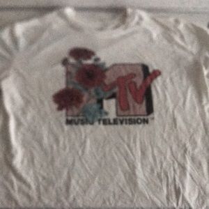 White MTV Shirt